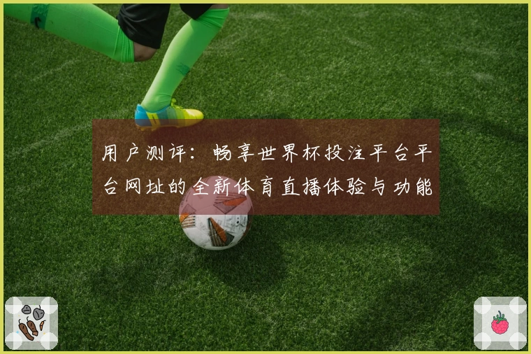 用户测评：畅享世界杯投注平台平台网址的全新体育直播体验与功能分析