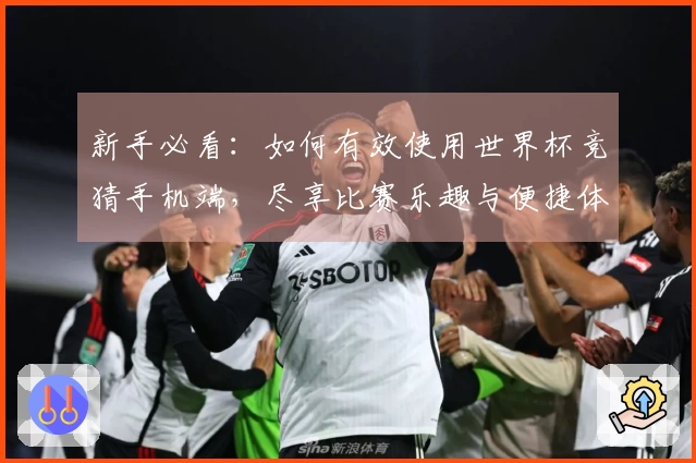 新手必看：如何有效使用世界杯竞猜手机端，尽享比赛乐趣与便捷体验